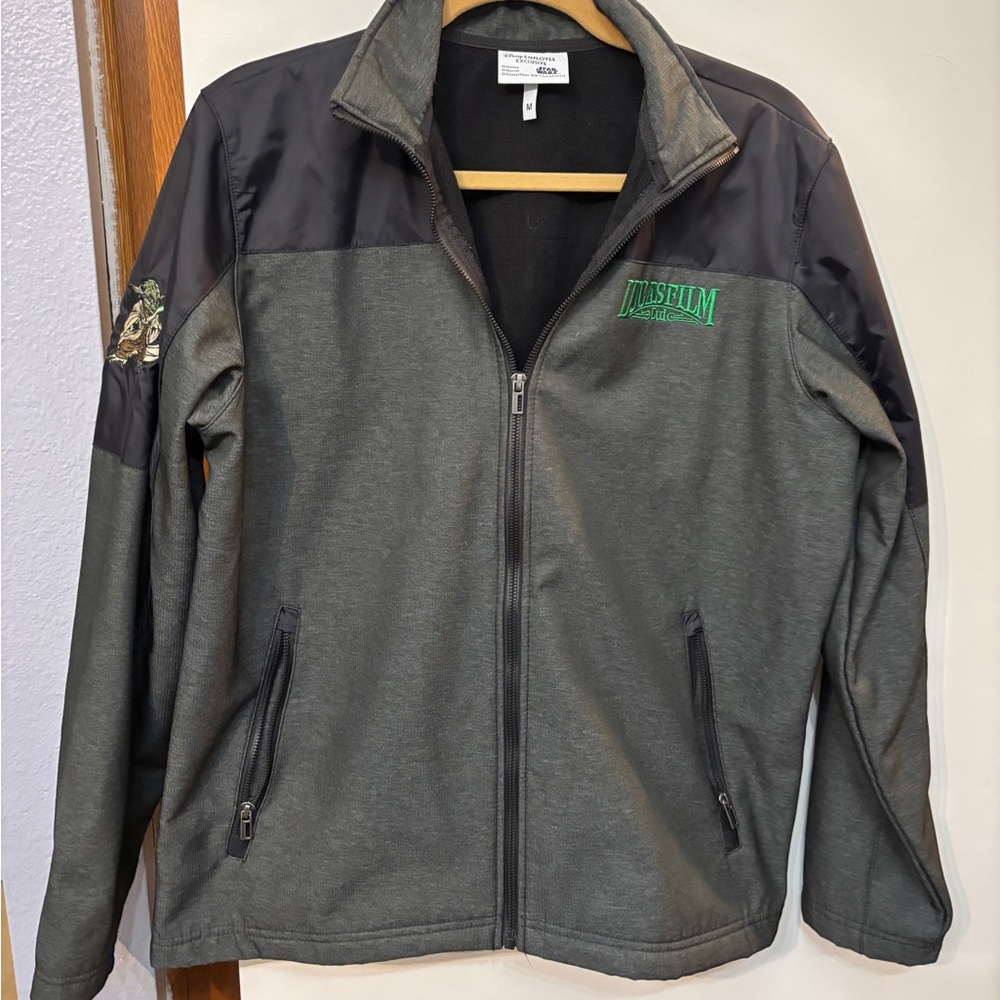 Disney Dark Gray and Black Lightweight Jacket